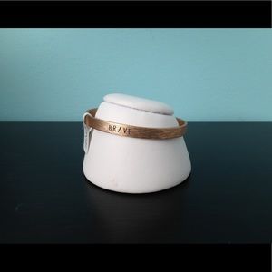 Rose Gold "Brave" Cuff NWT for Bundles Only